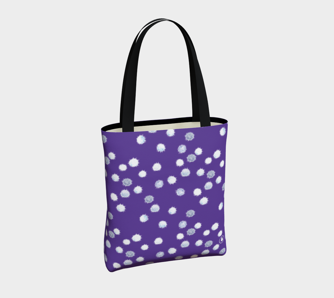 Lavender Dreams, Thistle Spot, Purple, Tote