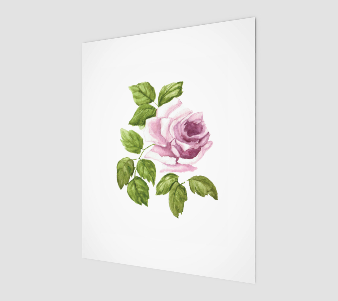 Antique Rose, Art Print, 8 x 10