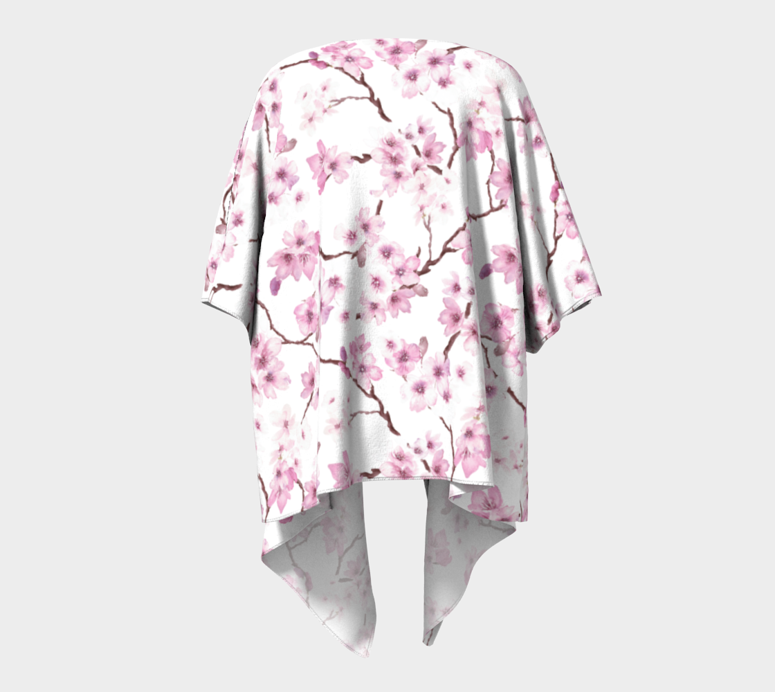 Sakura Spring Draped Kimono