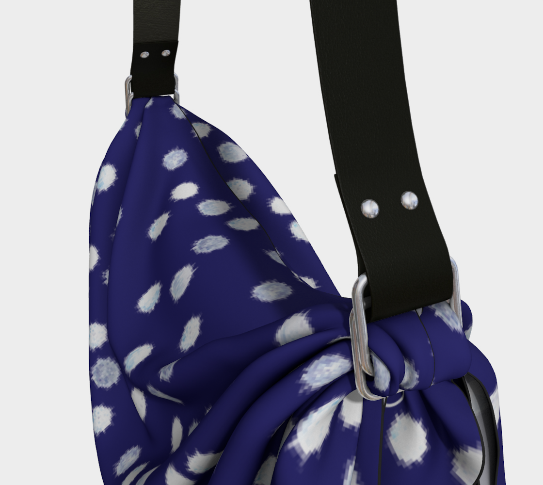 Lavender Dreams, Thistle Spot, Indigo, Origami Tote
