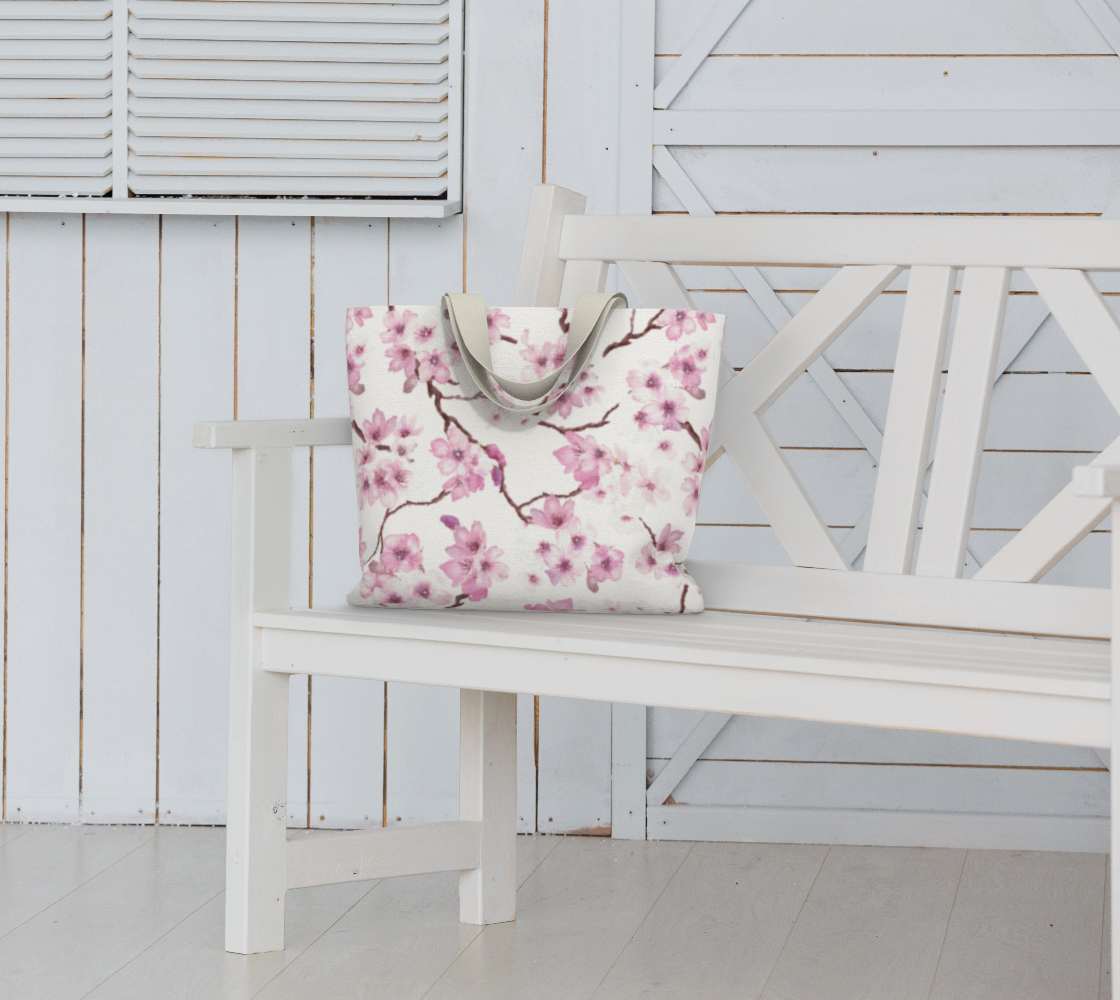 Sakura Spring Large Tote